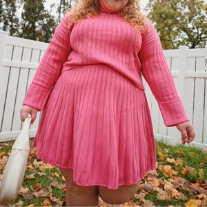 NWT Eloquii Sweater skirt co-ord set